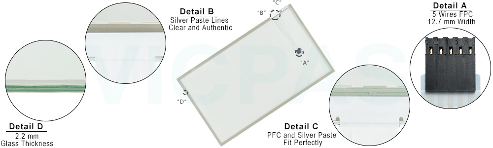 Higgstec T185S-5RBF01N-0A18R0-300FH Touchscreen Replacement