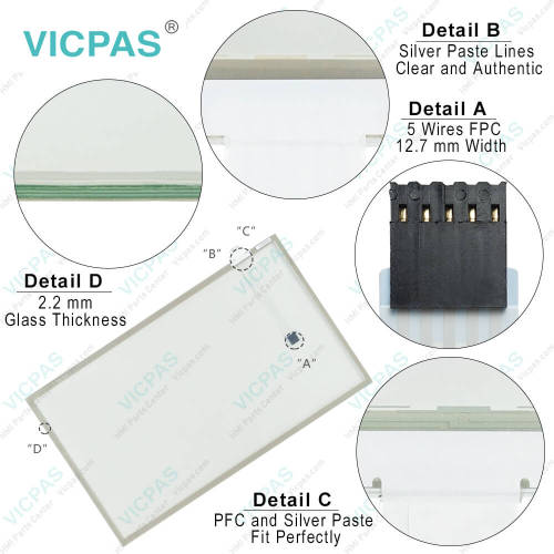 Higgstec T185S-5RBF01N-0A18R0-300FH Touch Digitizer Glass