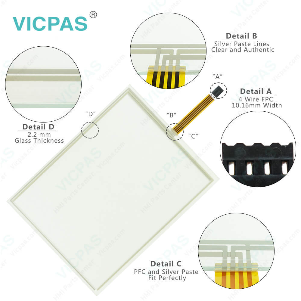 Touch panel screen for R8071-45 R8071-45 A R8071-45 B R8071-45 C touch panel membrane touch sensor glass replacement repair