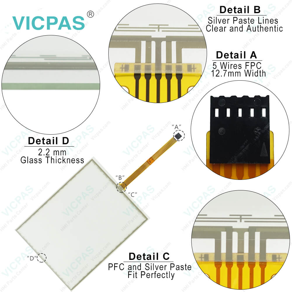 E444826 SCN-A5-FLT12.1-F02-0H1-R Touch Screen Glass | For