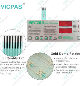 Emerson Control Techniques Mentor II DC Drive M550-14ICD Switch Membrane