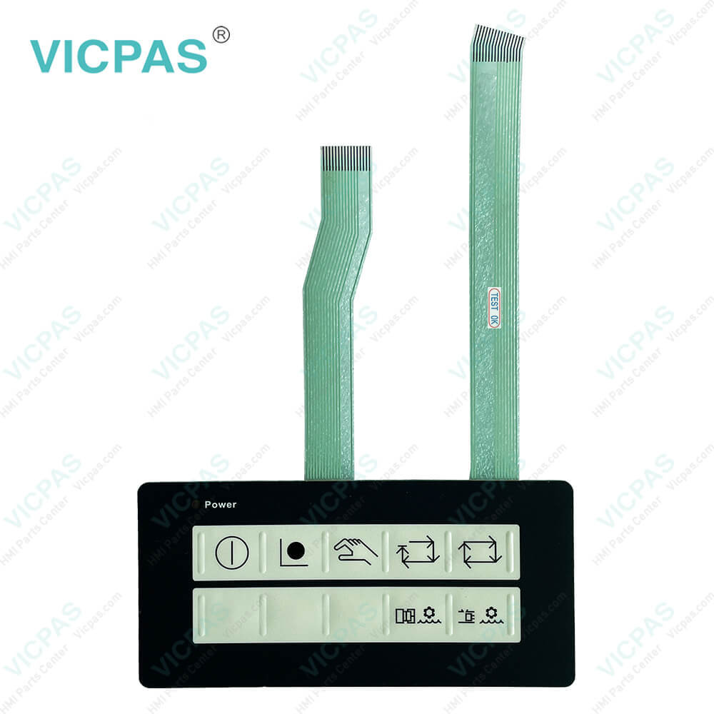 OP430-LD/A-0000 Touch Screen Glass Membrane Switch Keypad Overlay LCD