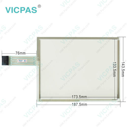 OP430-LD/A-0000 Touch Screen Glass Membrane Switch Keypad Overlay LCD