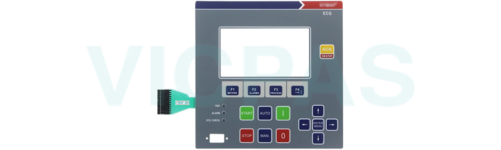 SYMAP-ECG Membrane Switch Replacement