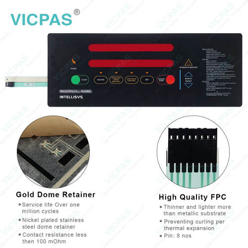 Ingersoll Rand INTELLISYS CONTROL KIT 39188768 CONTROLLER DATA PLATE 39806153 Membrane Switch Keypad