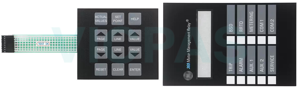 GENERAL ELECTRIC GE 369-HI-R-M 369-HI-R-M-0-E 369-HI-R-M-0-E-0 Membrane Switch Replacement GENERAL ELECTRIC GE 369-HI-R-M 369-HI-R-M-0-E 369-HI-R-M-0-E-0 Membrane Switch Replacement