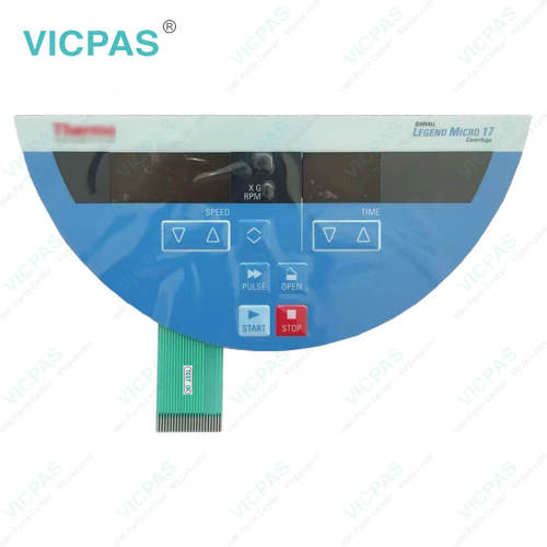 Thermo Sorvall Legend Micro 17 Centrifuge Keypad Membrane