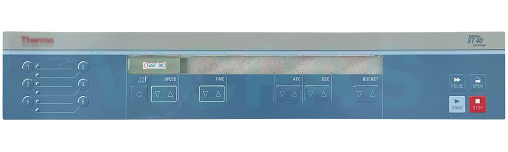Thermo Sorvall ST40 and Sorvall ST40R Centrifuges Keypad Membrane Switch Repair Replacement