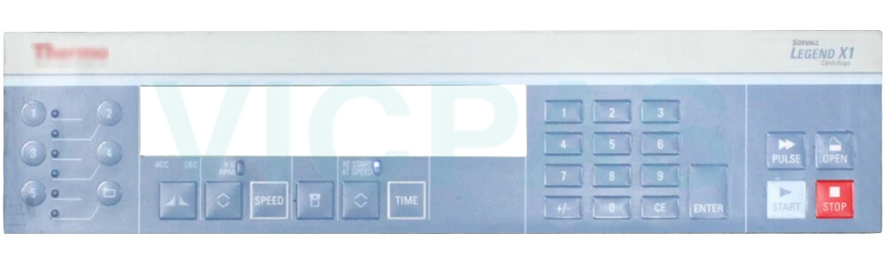 Thermo Heraeus Multifuge X1 Centrifuge Keypad Membrane Switch Repair Replacement