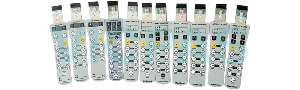 Mediland HAND CONTROL Membrane Keypad Repair Replacement