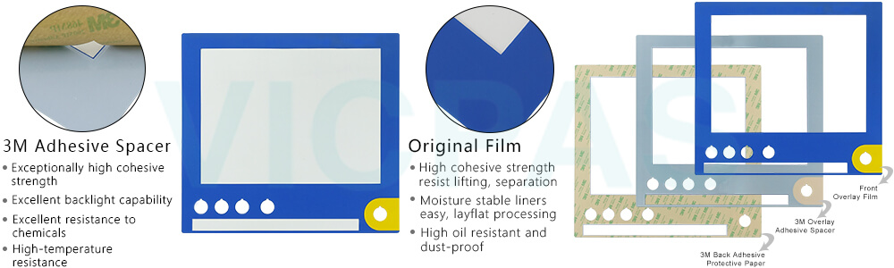 B&R Automation Panel 900 5AP920.1505-K23 Rev. H0 5AP920.1505-KA6 REV. D0 R Protective Film Touch Screen Replacement