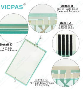 DMC TP Series TP-3803S1 Touch Membrane Replacement