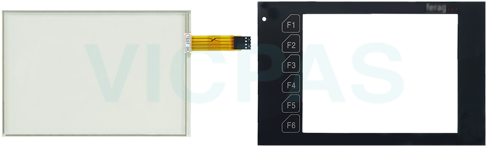Ferag HMI Parts LCP-57CAN Touch Screen Monitor Front Overlay for repair replacement Ferag HMI Parts LCP-57CAN Touch Screen Monitor Front Overlay for repair replacement