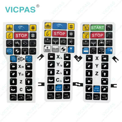 AGIE Charmilles CA20 383507088 Manual Control Box Panel Membrane Keypad Switch