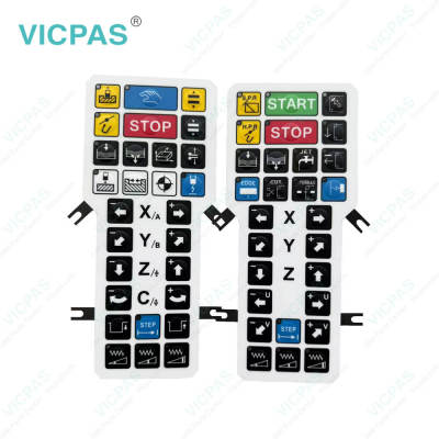 AGIE Charmilles CA20 383507088 Manual Control Box Panel Membrane Keypad Switch