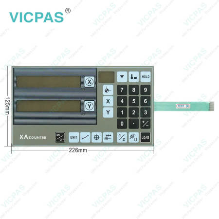 Mitutoyo KA-12 KA Membrane Switch Keypad Replacement