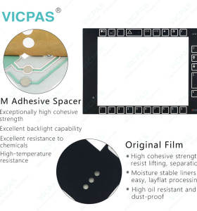 PIXY INC60.12 Control Panel Monitor Keypad Membrane Switch