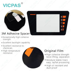 HANDTMANN VF 800 VF 800 D VACUUM FILLING HAS Front Overlay Touch Membrane