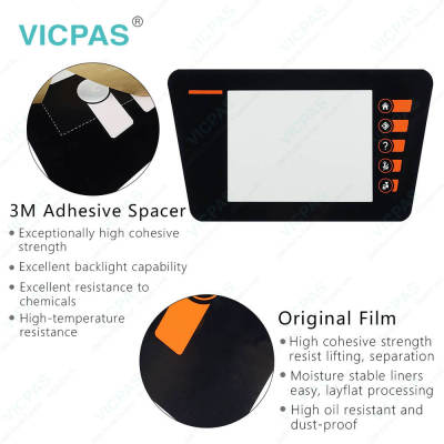 HANDTMANN VF 838 VF 838 S3 VF 838 S6 VF 838 S9 VF 838 S D Vacuum Stuffer Front Overlay Touch Membrane