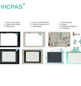 NS5-MQ01-V2 Ormon NS5 Serires HMI Touchscreen Repalcement