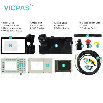 3HAC025117-002 Teach Pendant Keypad Display Housing