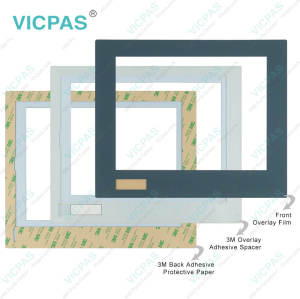CP6201-1035-0020 Touch Membrane Front Overlay Replacement