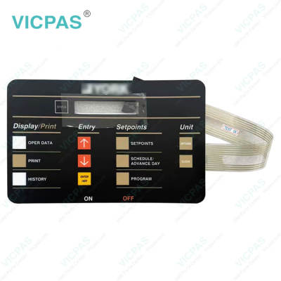 York YK-024-36082-007 Rev A Control Panel Membrane Switch Keypad