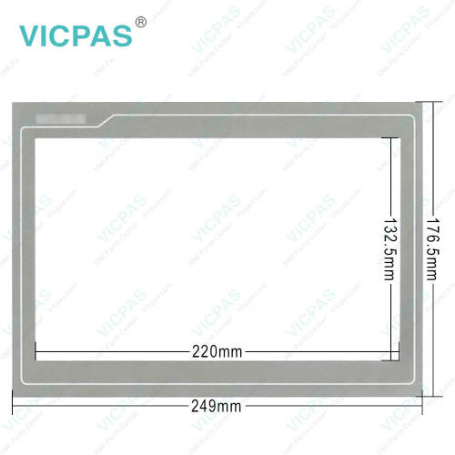 TPC1062K TPC1062KX TPC1062KS Front Overlay HMI Touch Glass
