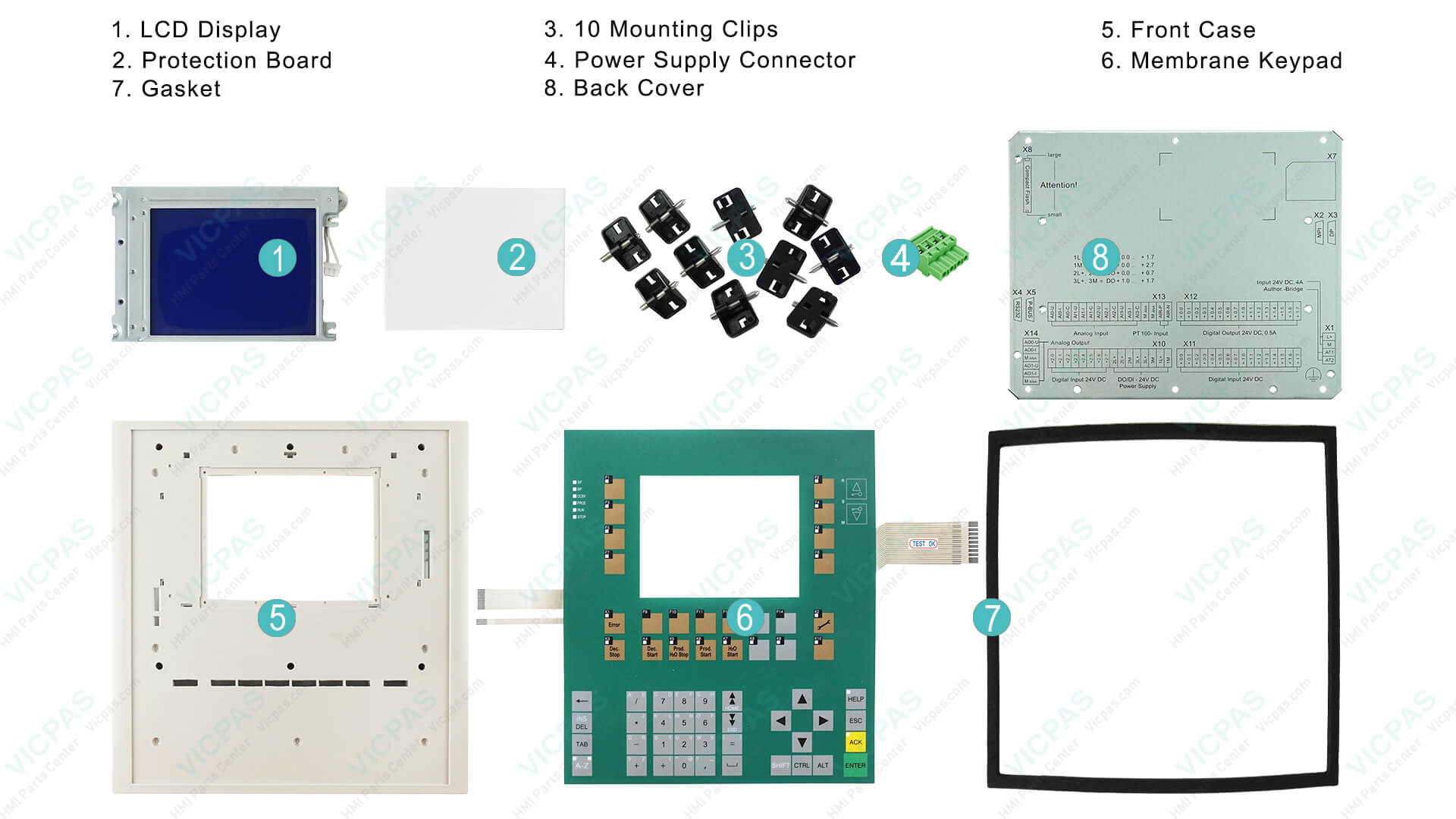 Siemens C7 635 Repair Parts | VICPAS