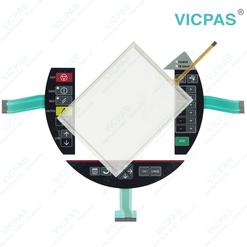 KEBA KeTop C50 ME 3 R56TB BKO-FA0818H08 Keyboard Membrane Touch Screen Monitor