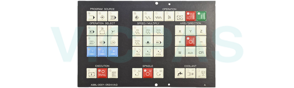GE Fanuc A98L-0001-0524#AG Membrane Switch Repair Replacement