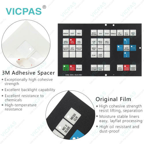 A98L-0001-0524#BV A98L-0001-0524 #BV Membrane Keypad Switch