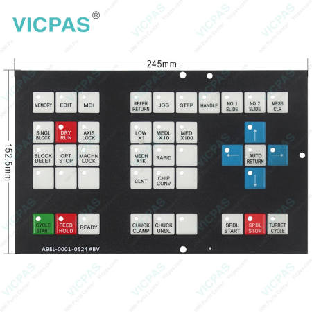 A98L-0001-0524#BV A98L-0001-0524 #BV Membrane Keypad Switch