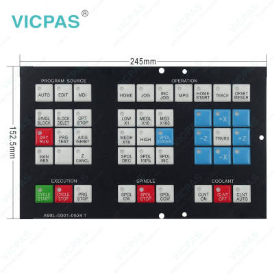A98L-0001-0524#T A98L-0001-0524 T A98L-0001-0524 #T Membrane Keypad Switch
