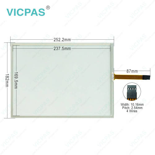 PC-Panel LCP-104 Touch Screen Panel Glass Repair
