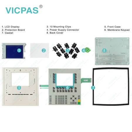 6ES7635-2EC02-0AE3 C7-635 Touchscreen Membrane Keypad Shell
