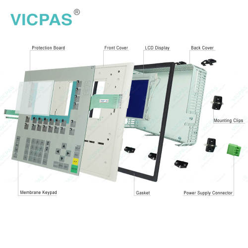 6ES7635-2EC00-0AE3 C7-635 Touchscreen Membrane Keypad Shell