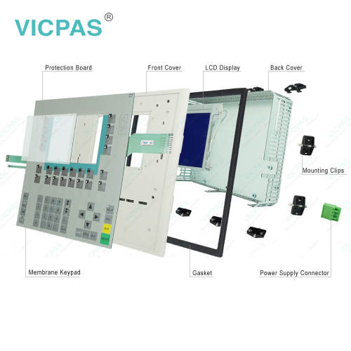 6ES7635-2EC01-0AE3 C7-635 Touch Panel Membrane Switch Shell