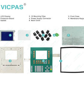 C7-635 0005-4050-400 GEA Membrane Keyboard Front Cover