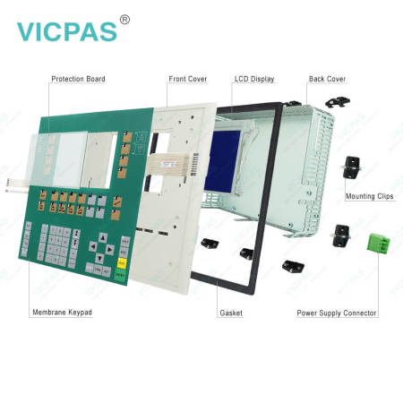 6AG1635-2SB02-4AC0 C7-635 Touchscreen Membrane Keyboard Plastic