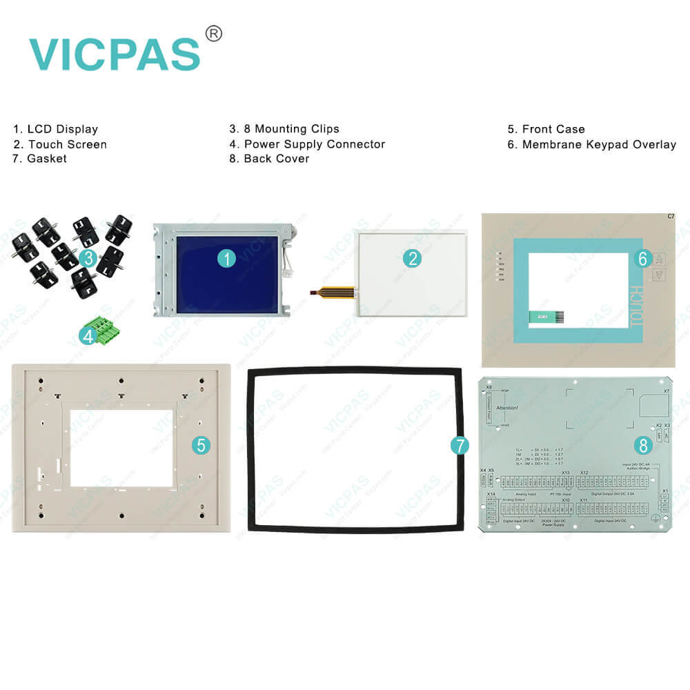 6ES7635-2EB00-0AE3 C7-635 Touch Screen Membrane Switch Shell
