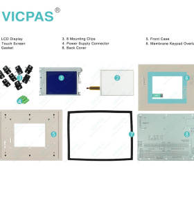 6ES7635-2EB00-0AE3 C7-635 Touch Screen Membrane Switch Shell