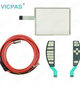 KEBA KeTop C100 B 62858 Operator Keyboard Panel Glass