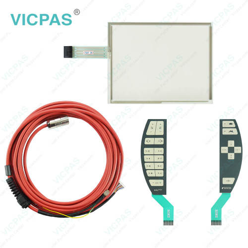 KEBA KeTop C100 B 62858 Operator Keyboard Panel Glass