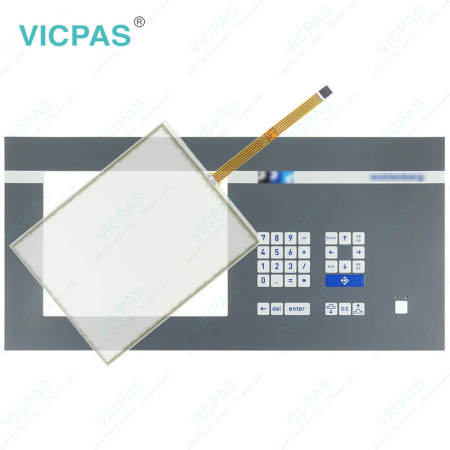 CP6721-1015-0010 Touch Digitizer Glass Operator Keyboard Replacement