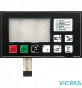 AUTO-MASKIN DCU 305 A R2 DCU 305 B ENGINE CONTROL SYSTEM Switch Membrane