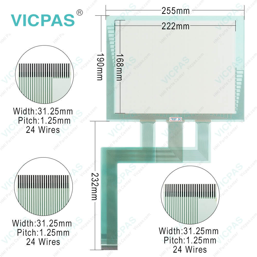 Pilz Pitouch-LC 570T 376110 Protective Film HMI Panel Glass