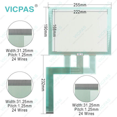 Pilz Pitouch-LC 570T 376110 Protective Film HMI Panel Glass