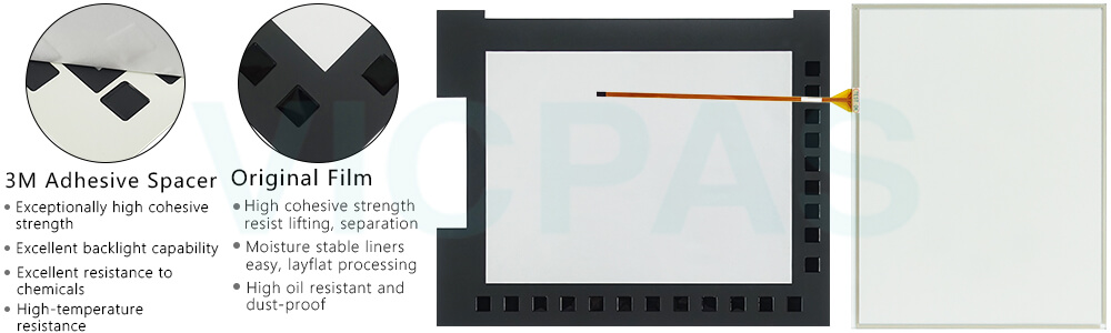 Fanuc A04B-0241-H214 31I-WB A04B-0241-H211 Front Overlay HMI Panel Glass Repair Replacement Fanuc A04B-0241-H214 31I-WB A04B-0241-H211 Front Overlay HMI Panel Glass Repair Replacement