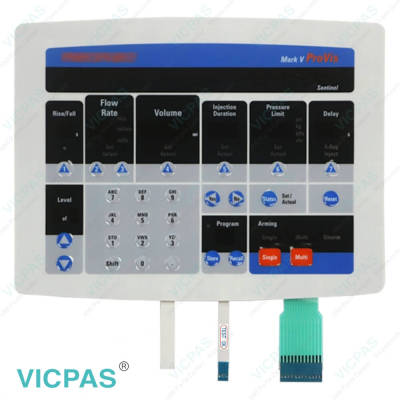 Medrad Mark V ProVis Injection System Controller Keyboard Membrane Repair